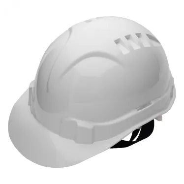 Каска защитная из ударопрочной пластмассы, модель Европа (К-01), белая
