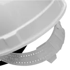 Каска защитная из ударопрочной пластмассы, модель Европа (К-01), белая