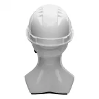 Каска защитная из ударопрочной пластмассы, модель Европа (К-01), белая