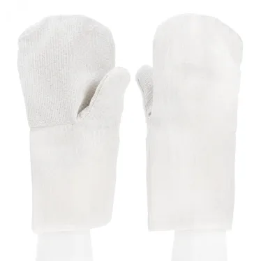 Рукавицы специальные х/б с наладонником из двунитки с ПВХ точкой, 1 размер,