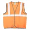 Жилет сигнальный, оранжевый, размер XXL