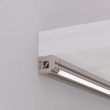 Профиль с экраном SL-KANT-H10-ROTATE-2000 CHAMPAGNE GOLD Алюминий+пластик