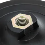 Насадка для дрели и УШМ с липучкой, 125 мм, твердая