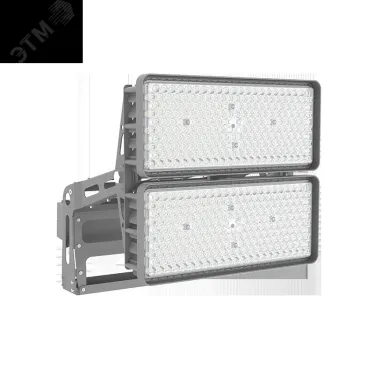 Прожектор светодиодный Ultrix 840 Вт 30град 5700 К RAL7045 серый муар