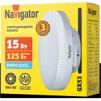                  Лампа светодиодная 15 Вт NLL-02-03 (GX53-15-230-6.5K)
               