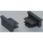 Заглушка пластиковая черная для шинопровода NLT-C-1L-AS2-BL-E