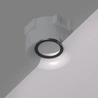 Кольцо фиксирующее для светильников INVIZ DK2080-WH DK2081-WH ABS-пластик черн. DENKIRS DK2085-BK