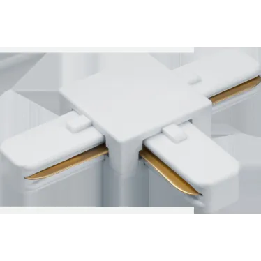 Коннектор Т-образный белый для шинопровода NLT-C-1L-AS2-WH-T