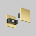                  Заглушка торцевая для трека SHINE BASE сатинированная латунь алюм. DENKIRS TR5735-SB
               