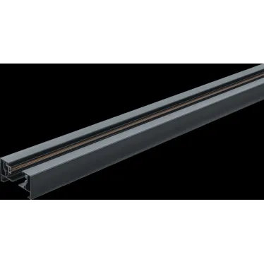 Шинопровод однофазный NLT-B-1L-AS1-BL-100 с вводом питания и заглушкой черный 1м