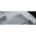 Коннектор гибкий белый для шинопровода NLT-C-1L-AS1-WH-F