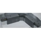 Коннектор гибкий черный для шинопровода NLT-C-1L-AS1-BL-F