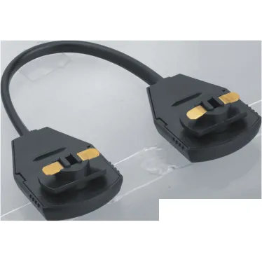 Коннектор гибкий черный для шинопровода NLT-C-1L-AS2-BL-F