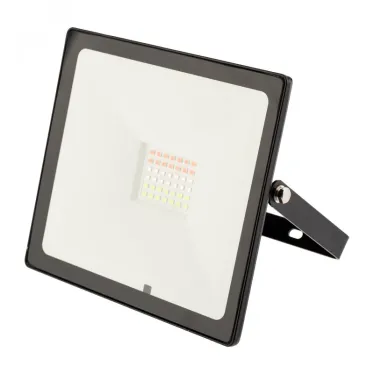 Прожектор цветного свечения мультиколор RGB 30 Вт с пультом ДУ