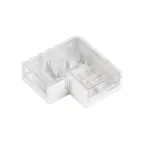                  Коннектор угловой COB-MONO-10mm-2pin-STS-IP68 прозрачный
               