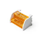 Шина на DIN-рейку в корпусе (кросс-модуль) 2х7