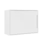 Щиток 12 мод настенный FRAME, белый, с белой дверцей, с 2 шинами PEN на 6 и 8 отв.