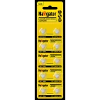                  Батарейка NBT-04 (LR41, AG3, LR736) 1.5V Alkaline BP10
               