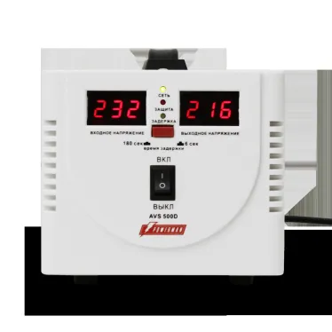 Стабилизатор напряжения POWERMAN AVS 500D для ПК, ТВ и другой техники, для котла