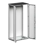 Комплект напольного корпуса CQE N с двустворчатой дверью и с задней панелью 1600x1200x600 мм RAM block
