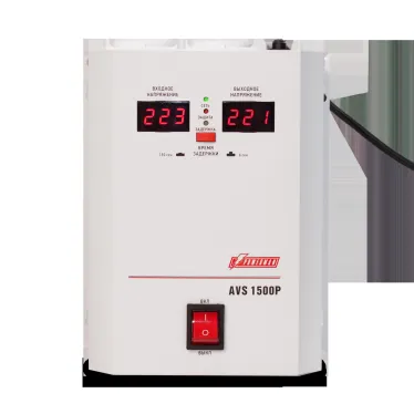 Стабилизатор напряжения POWERMAN AVS 1 500P для газового котла, компьютера, роутера
