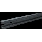 Шинопровод однофазный NLT-B-1L-AS1-BL-100 с вводом питания и заглушкой черный 1м