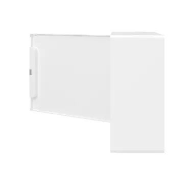 Щиток 12 мод настенный FRAME, белый, с белой дверцей, с 2 шинами PEN на 6 и 8 отв.