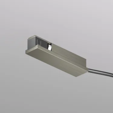 Подвод питания универсальный (середина/торец) для трека SHINE BASE 48В DC IP20 темный никель алюм. DENKIRS TR5721-DN