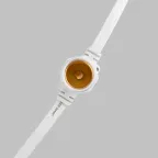 Гирлянда Белт-Лайт 2 жилы, 50м, шаг 40см, 125 патронов E27, IP65, белый плоский провод ПВХ