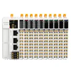 Процессорный модуль программируемого логического контроллера C2000, н.пит. –24В DC, 8 DI - 24В DC, 8 DO - 24В DC(PNP), ком. порты – 1хRS485, 2хEthernet, 1хEtherCAT, 1хType-C, 2 модуля расш-ния моноблока (BD)