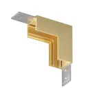 Элемент угловой для трека SHINE BASE 90град. стена-потолок сатинированная латунь алюм. DENKIRS TR5732-SB