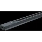 Шинопровод однофазный NLT-B-1L-AS2-BL-200 с вводом питания и заглушкой черный 2м