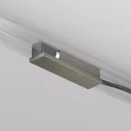 Подвод питания универсальный (середина/торец) для трека SHINE BASE 48В DC IP20 темный никель алюм. DENKIRS TR5721-DN