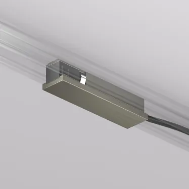 Подвод питания универсальный (середина/торец) для трека SHINE BASE 48В DC IP20 темный никель алюм. DENKIRS TR5721-DN
