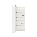 Щиток 12 мод встраиваемый FRAME, белый, с белой дверцей, с 2 шинами PEN на 6 и 8 отв.