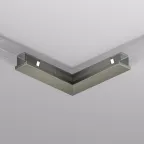 Коннектор электрический для трека SHINE BASE 90град. потолок-потолок темный никель алюм. DENKIRS TR5723-DN