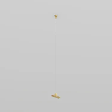 Подвес механический для трека SHINE BASE 48В DC IP20 2 м сатинированная латунь алюм. DENKIRS TR5718-SB