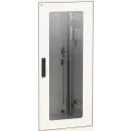 Дверь стеклянная 800мм шкафа 24U сер.