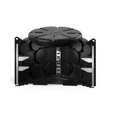 Пластиковый колодец КН-1000 H1000 с крышкой D780 мм (модификация с предустановленными кабельными стойками)