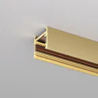 Трек SHINE BASE 1 м 48В DC IP20 сатинированная латунь алюм. DENKIRS TR5710-SB