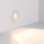 Светильник LT-TIE-R120-3W Warm3000 WH, 75x30 deg, 230V