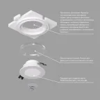 Панель закладная SCB для DK3101 ПВХ акрил DENKIRS DK3101-SCB