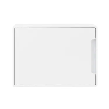 Щиток 12 мод настенный FRAME, белый, с белой дверцей, с 2 шинами PEN на 6 и 8 отв.