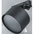 Светильник трековый на шинопровод под лампу NLT-TP1-1L-GX53-BL однофазный GX53 черный