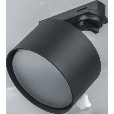 Светильник трековый на шинопровод под лампу NLT-TP1-1L-GX53-BL однофазный GX53 черный