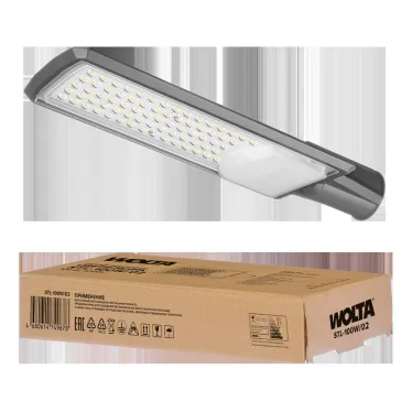 Светильник уличный светодиодный консольный ДКУ 100 Вт 10000 лм 5700К Ra 80 AC 230В IP65 143х60х400мм линза КСС Ш130x60 STL-02