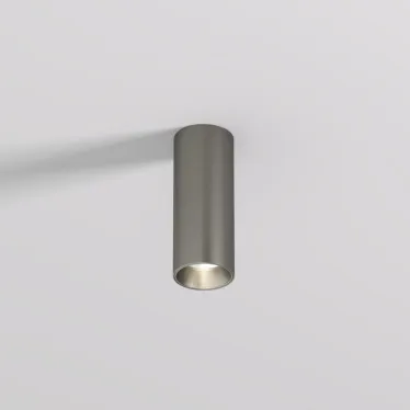 Светильник накладной SHINE TUBE со светодиодом D45хH115 IP20 3000 К 7 Вт RA-90 темный никель алюм. DENKIRS DK2615-DN