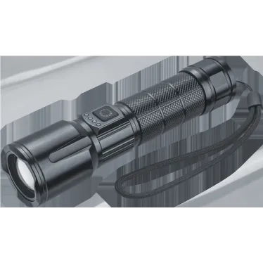 Фонарь светодиодный NPT-CM20-ACCU металлический 1 LED, 10Вт