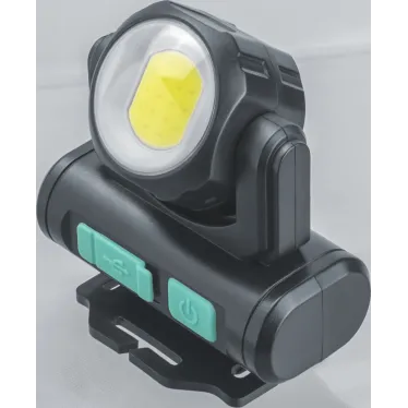 Фонарь светодиодный NPT-H38-ACCU 1COB, 3.2Вт + 1 LED, 3Вт налобный аккумуляторный