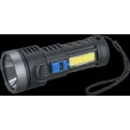 Фонарь светодиодный NPT-CP28-ACCU для работы 1 LED, 1В + 1 СОВ, 3Вт